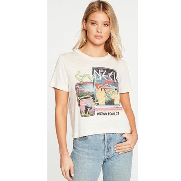 Chaser Tops - NWT CHASER And Then There Were Three World Tour '78 T-Shirt